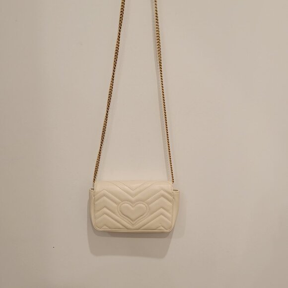 Gucci Marmont Super Mini - White - Picture 6 of 13